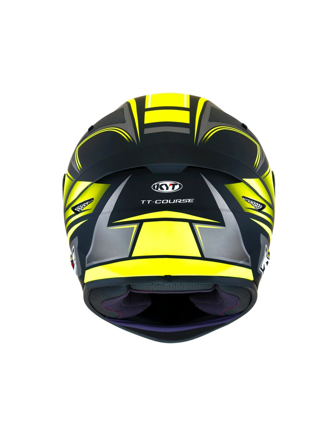 KYT- CASCOS TT-COURSE TOURIST MATT YELLOW FLUO