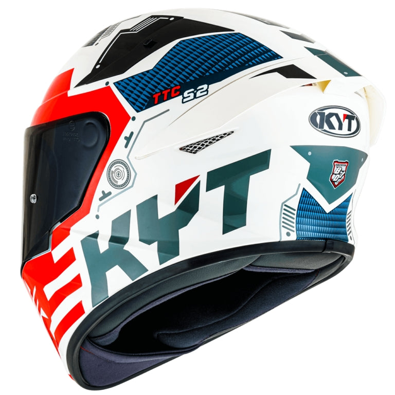 CASCO KYT TT-COURSE FUSELAGE RED