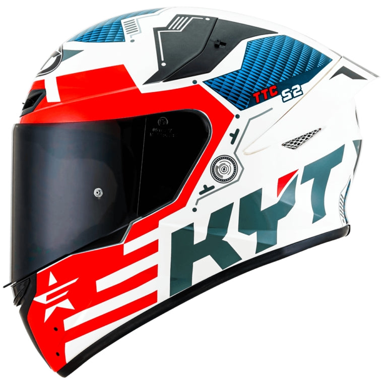 CASCO KYT TT-COURSE FUSELAGE RED