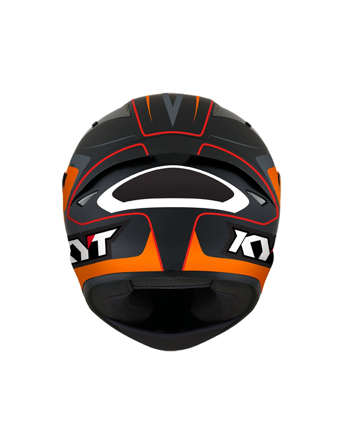 KYT- CASCOS TT-COURSE OVERTECH BLACK/ORANGE