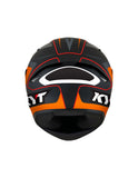 KYT- CASCOS TT-COURSE OVERTECH BLACK/ORANGE