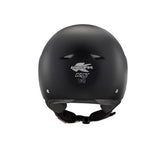KAPPA KV40S moto cara abierta Casco negro mate