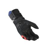MACNA THUNDER Moto Cuero Guantes Negro Rojo Azul - GUANTES