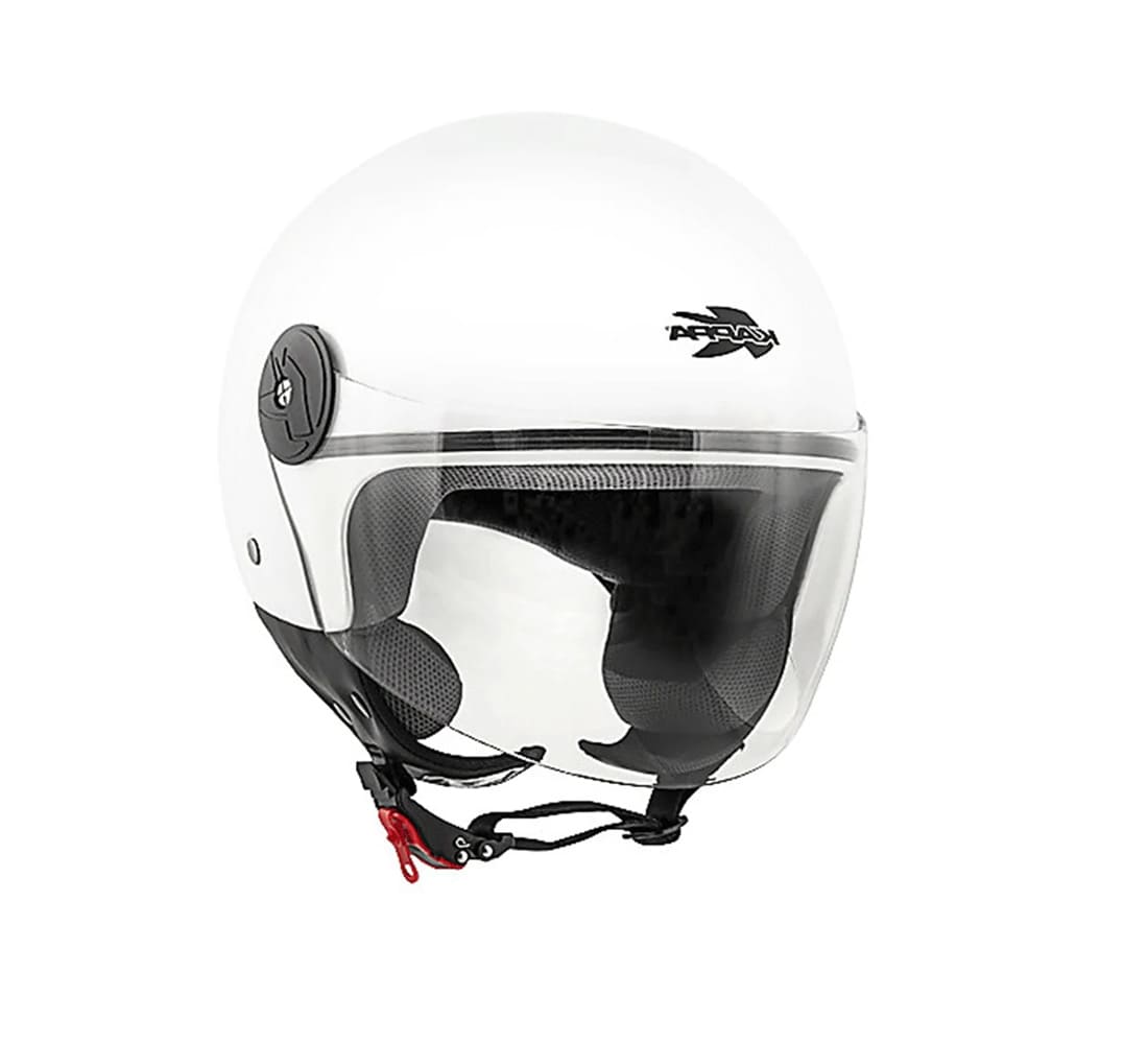 KAPPA KV40 Hawaii Moto Cara Abierta Casco Blanco - CASCO