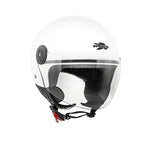 KAPPA KV40 Hawaii Moto Cara Abierta Casco Blanco - CASCO