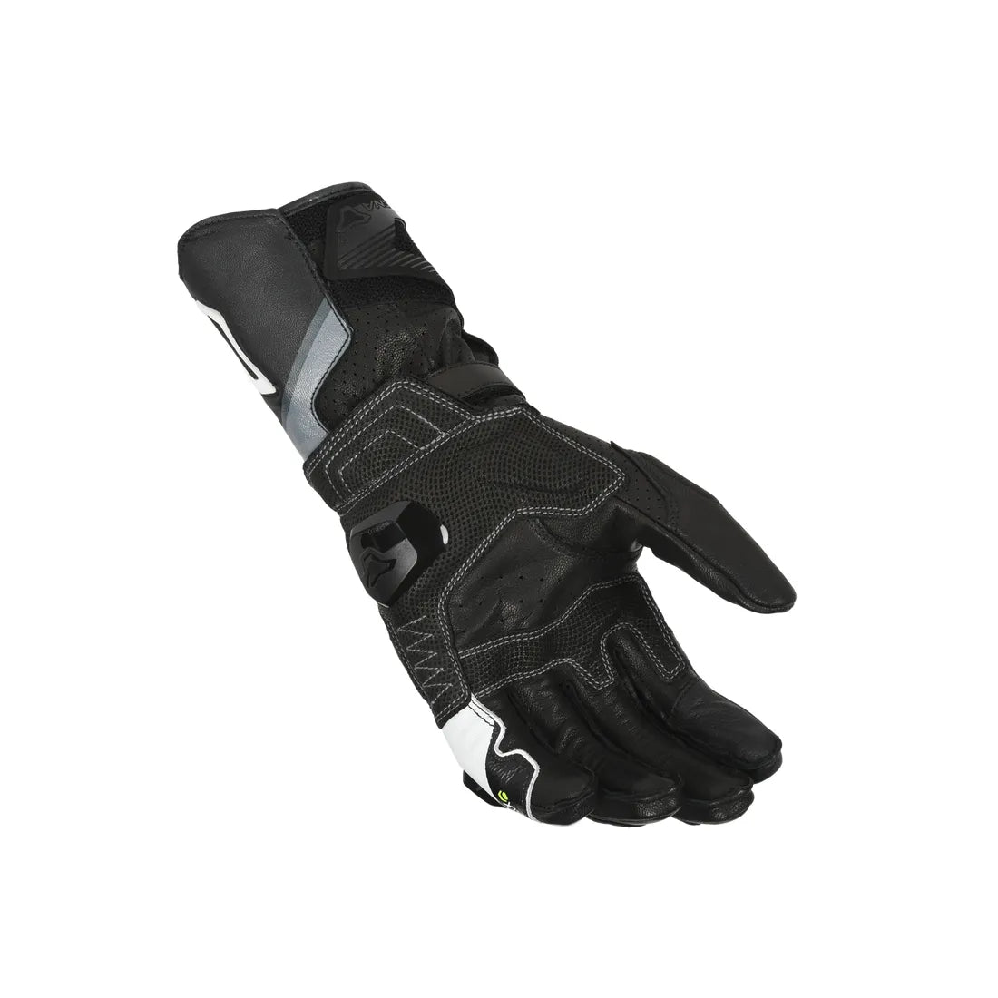 MACNA PROTEGO Hombre Moto Cuero Guantes Negro - GUANTES
