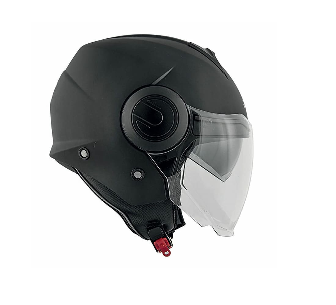 KAPPA KV37 EVO Moto Jet Casco Negro - CASCO