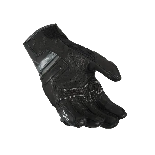 MACNA CHIZU Moto Cuero Guantes Negro - GUANTES