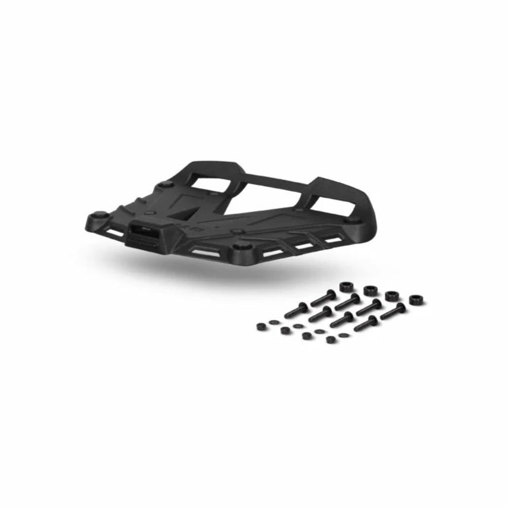 SHAD BLACK ALUMINUM MOUNTING PLATE + SCREWS