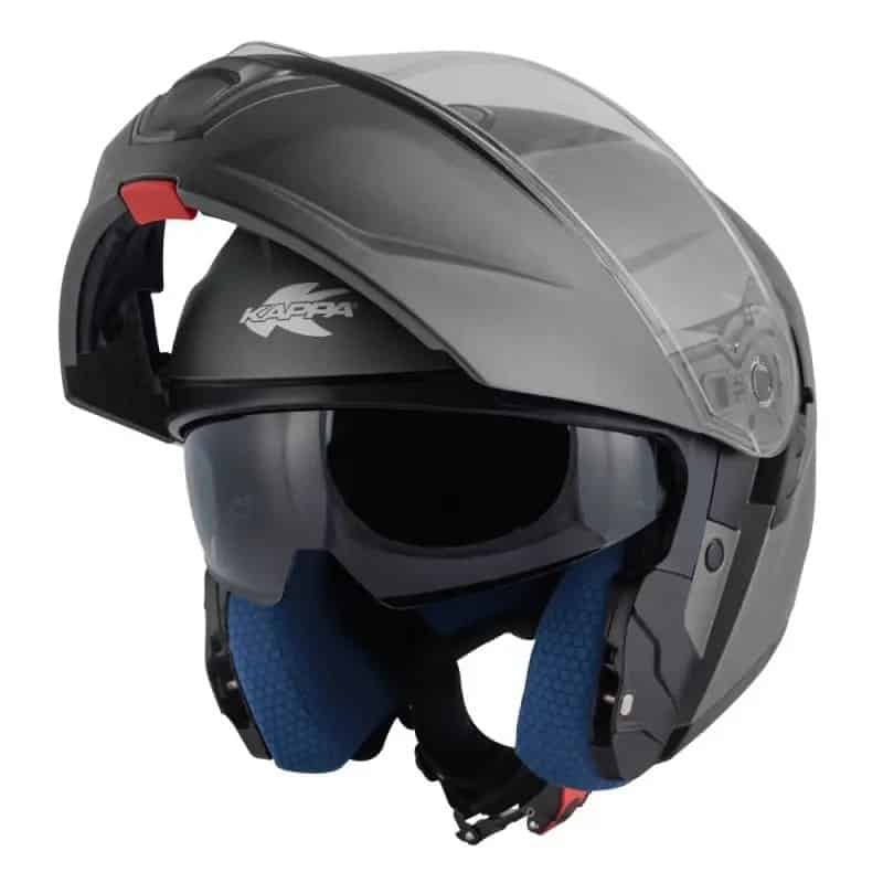 KAPPA KV50 BASICO MOTO MODULAR CASCO TITANIO MATE - CASCO