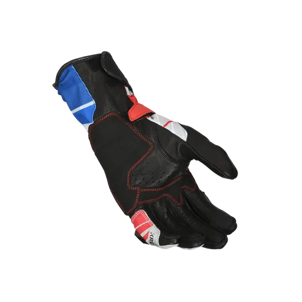 MACNA KROWN Carbono protección Hombres Guantes Rojo Blanco Azul - GUANTES