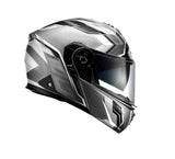KAPPA KV50 ESCALADE MODULAR CASCO NEGRO MATE TITANIO - CASCO