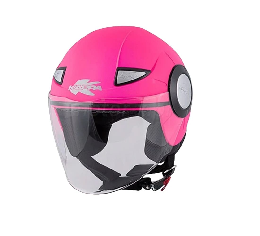 KAPPA KJ05 Power Basic Moto Montar Calle Casco Rosa - CASCO