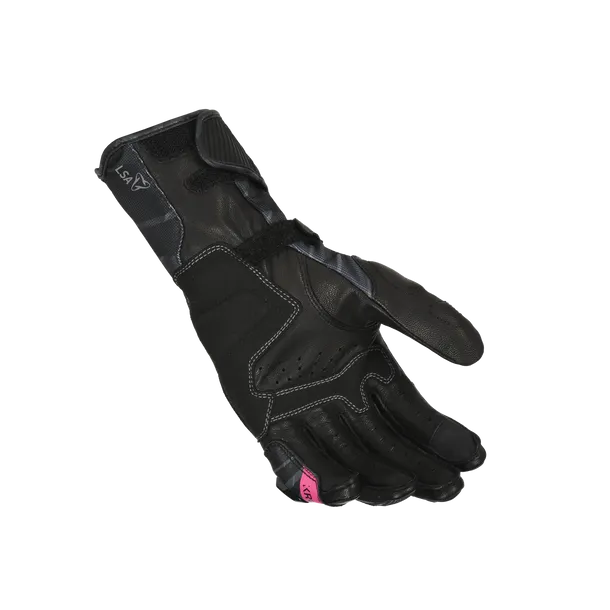 MACNA KROWN Señoras Moto Cuero Guantes Negro - GUANTES