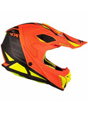 KAPPA KV49 MOTO CROSS ENDURO CASCO NEGRO NARANJA - CASCO