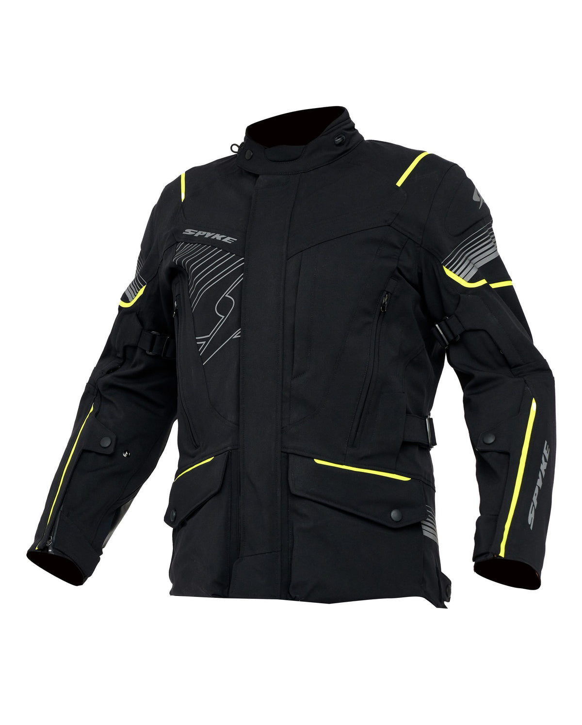 SPYKE - ARTICA DRY TECNO JACKET BLACK/FLUOYELLOW