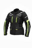 SPYKE - COMPASS DRY TECNO LADY JACKET BLACK/FLUOYELLOW