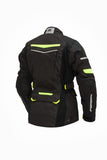 SPYKE - COMPASS DRY TECNO LADY JACKET BLACK/FLUOYELLOW