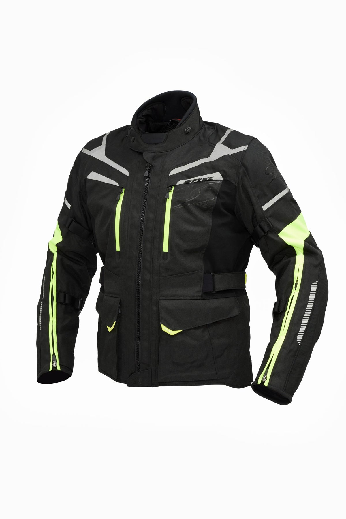 SPYKE - COMPASS DRY TECNO JACKET BLACK/FLUOYELLOW