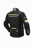 SPYKE - COMPASS DRY TECNO MAN JACKET BLACK/FLUOYELLOW