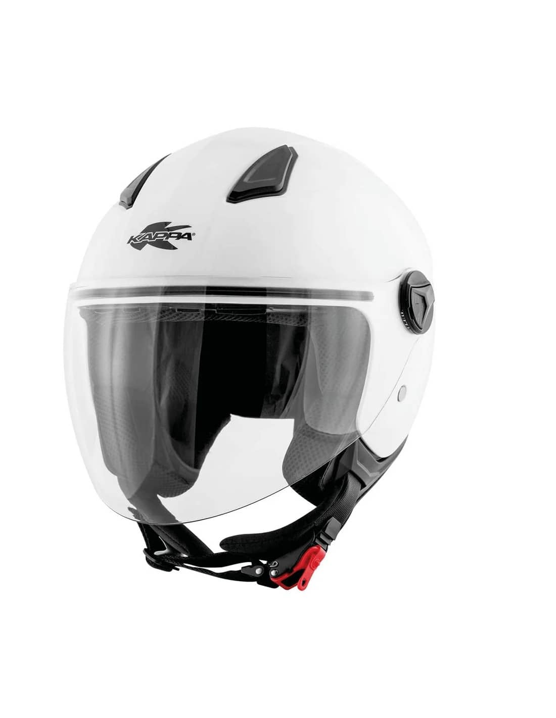 KAPPA KV28 Miami Moto Cara Abierta Casco Blanco - CASCO