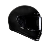 HJC V10 GRAPE motociclismo integral Casco negro brillante