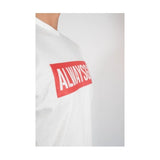 ALWAYSGAS ALGODÓN CAMISETA BLANCO ROJO