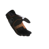 MACNA JUGO Moto Cuero Deportes Guantes Negro Blanco Naranja - GUANTES