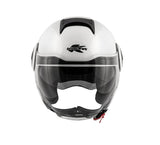 KAPPA KV37 EVO Moto Cara Abierta Casco Blanco Negro - CASCO