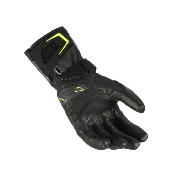 MACNA TERRA RTX Mujer Moto Impermeables Guantes Negro Amarilla - GUANTES