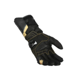 MACNA PROTEGO Mujer Moto Cuero Guantes Negro Oro - GUANTES
