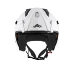 KAPPA KV45 Trial Estilo Retro Jet Casco Blanco Brillante - CASCO