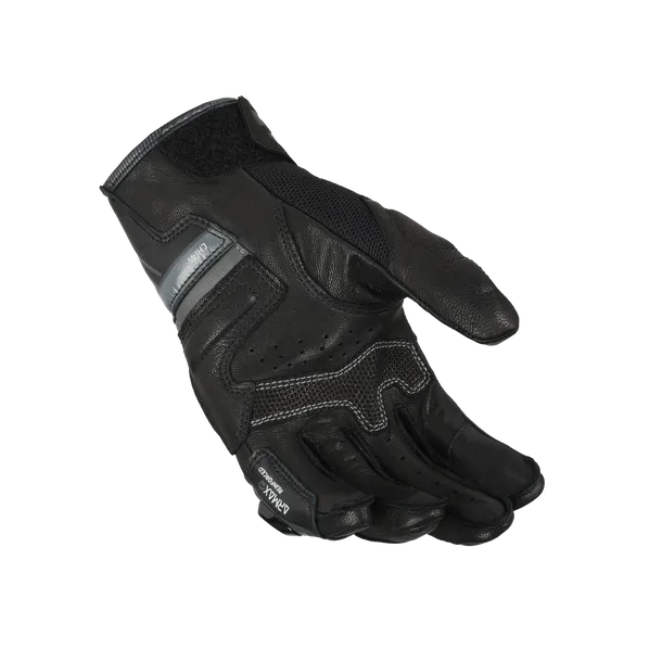 MACNA CHIZA Señoras Moto Cuero Guantes Negro - GUANTES