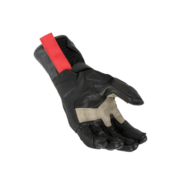 MACNA BRAWLER RTX Impermeables Moto Guantes Taupe Negro Rojo - GUANTES