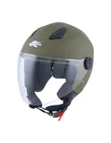 KAPPA D KV28 Miami Moto Turismo Urbano Casco Verde Militar - CASCO