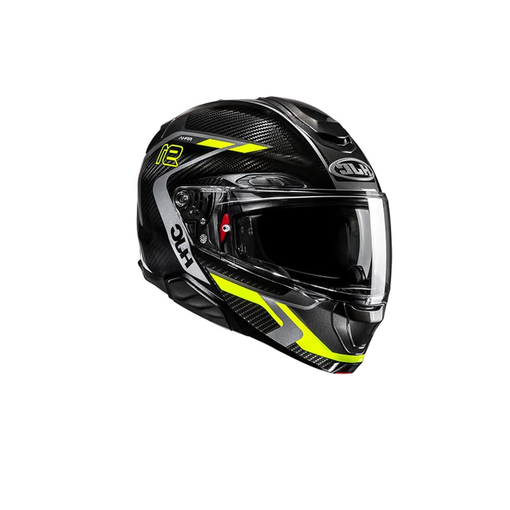 HJC RPHA91 CARBON LAGOS MC3H DE MOTOCICLETA CASCO INTEGRAL