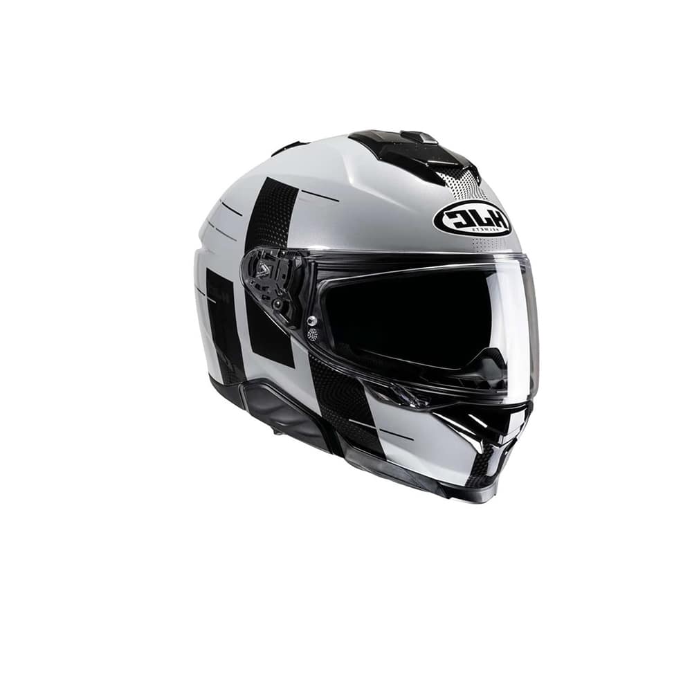 HJC I71 PEKA MC5 DEPORTIVO DE MOTO INTEGRAL CASCO GRIS NEGRO