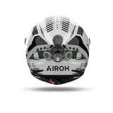  AIROH CONNOR ALLIGATOR Moto Integral Casco Brillo E06