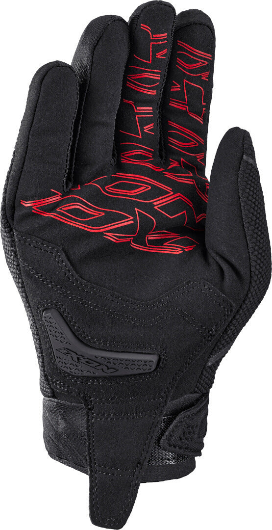 IXON HURRICANE 2 HOMBRE ROADSTER CARRERAS GUANTES ROJO NEGRO - GUANTES