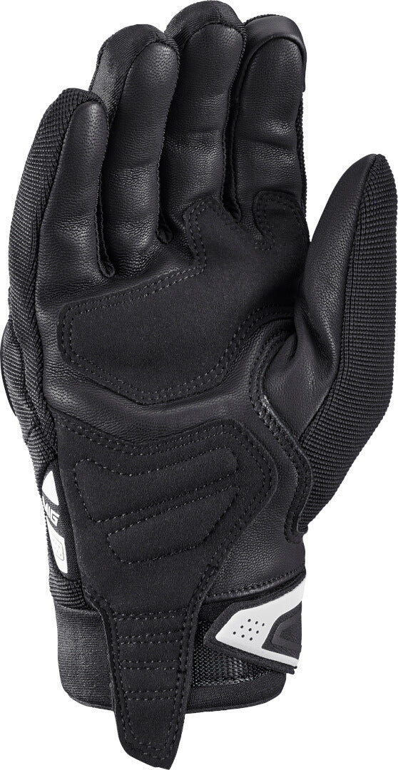 IXON MIG 2 HOMBRES Roadster LIGERO Guantes NEGRO BLANCO - GUANTES