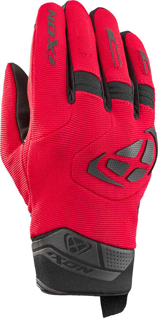 IXON MIG 2 HOMBRE ROADSTER CARRERAS GUANTES ROJO NEGRO - GUANTES