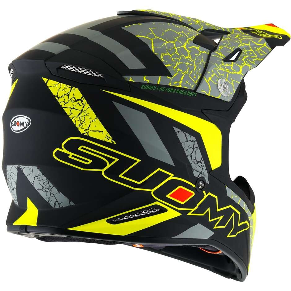 SUOMY-CASCOS X-WING REEL MATT YELLOW FLUO