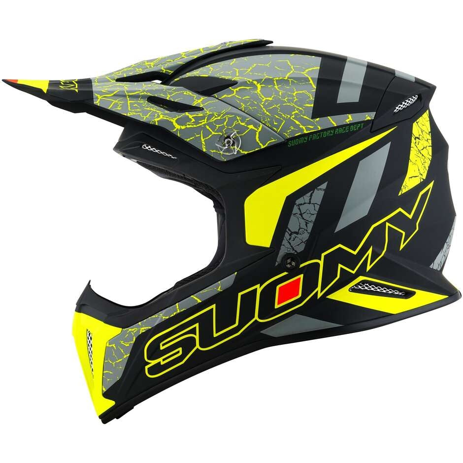 SUOMY-CASCOS X-WING REEL MATT YELLOW FLUO