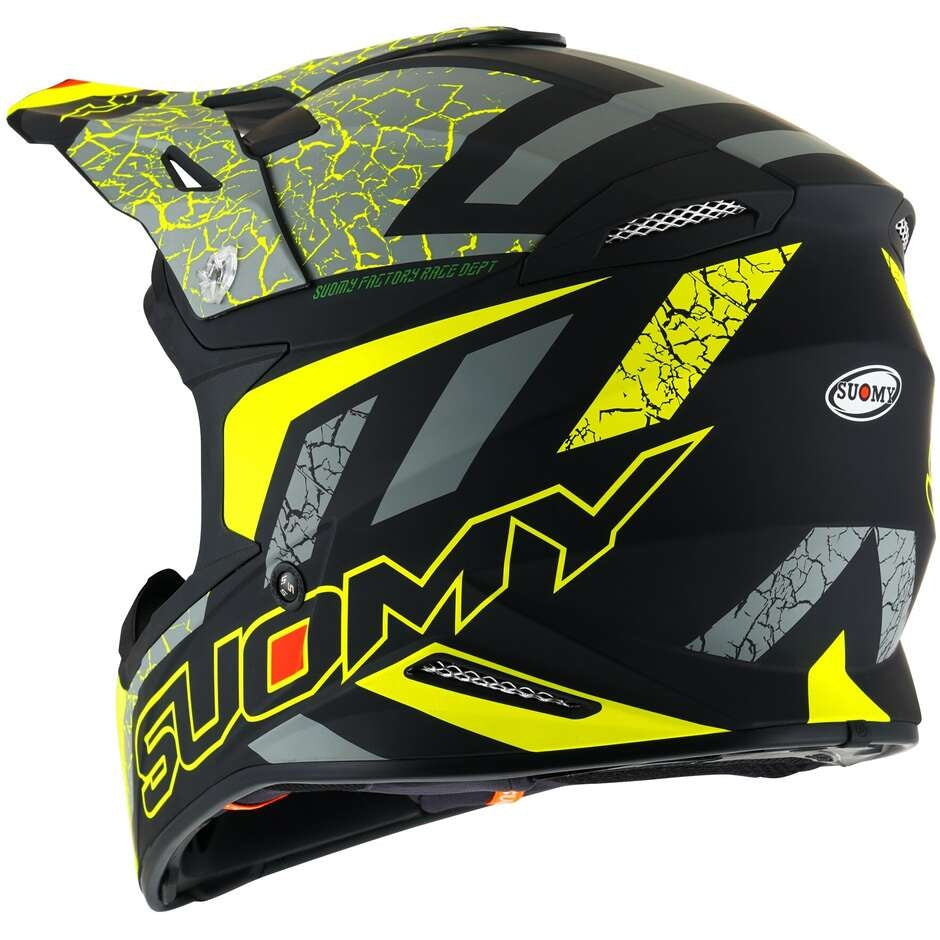 SUOMY-CASCOS X-WING REEL MATT YELLOW FLUO