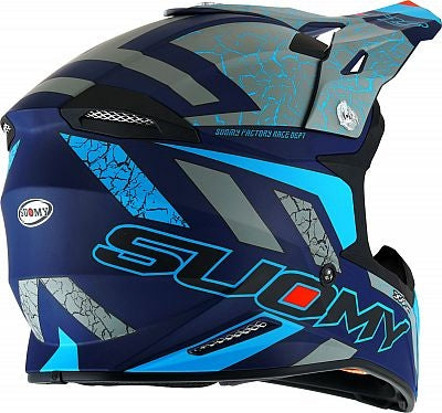 SUOMY-CASCOS X-WING REEL MATT BLUE FLUO