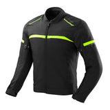 OZONE NEO CHAQUETA DE MOTO HOMBRE TEXTIL NEGRO AMARILLO