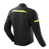 OZONE NEO CHAQUETA DE MOTO HOMBRE TEXTIL NEGRO AMARILLO