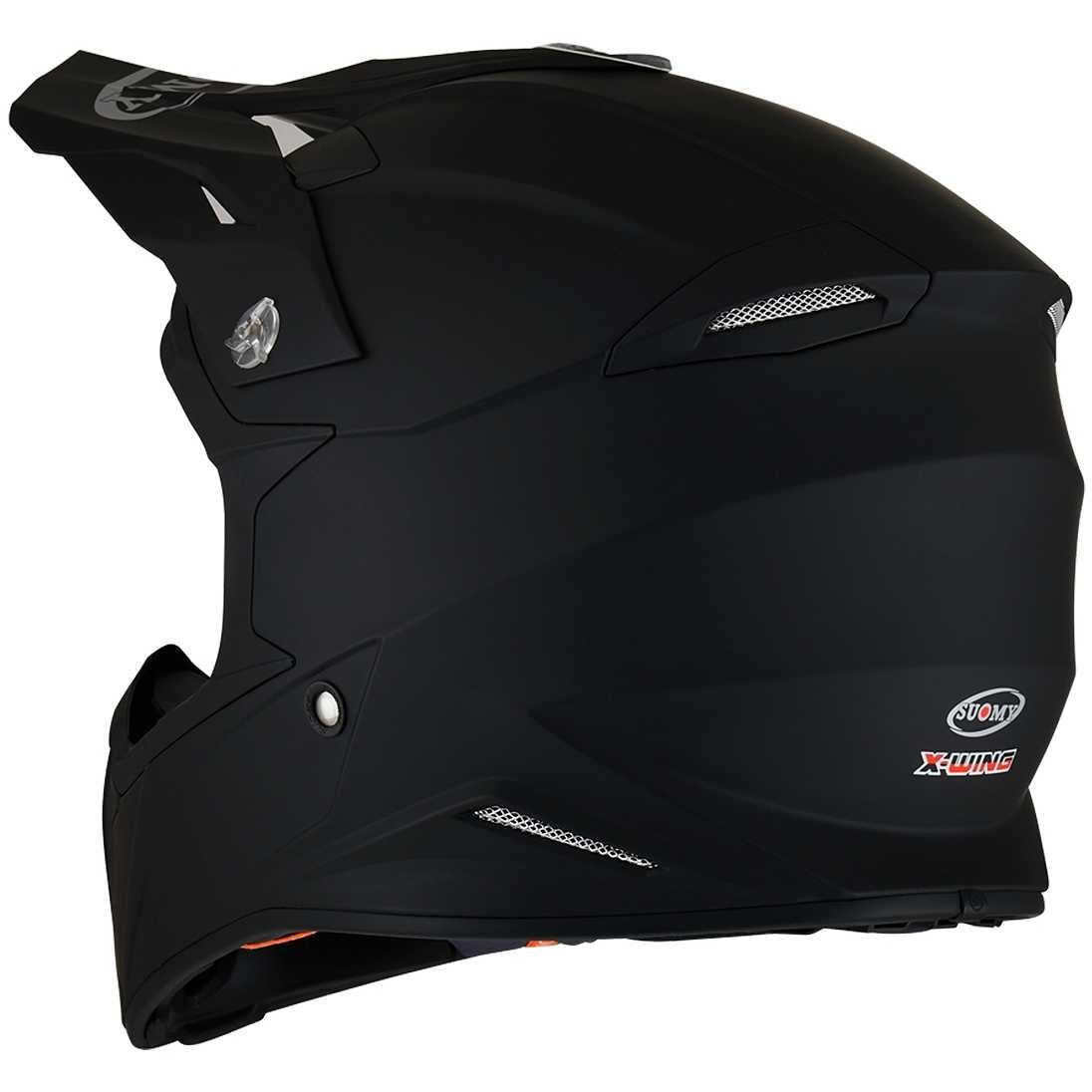 SUOMY-CASCOS X-WING PLAIN MATT BLACK
