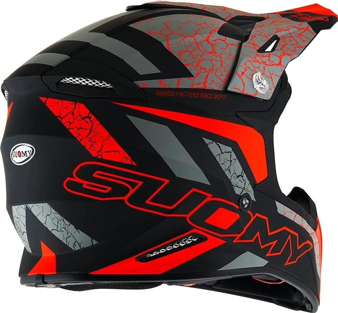 SUOMY-CASCOS X-WING REEL MATT ORANGE FLUO