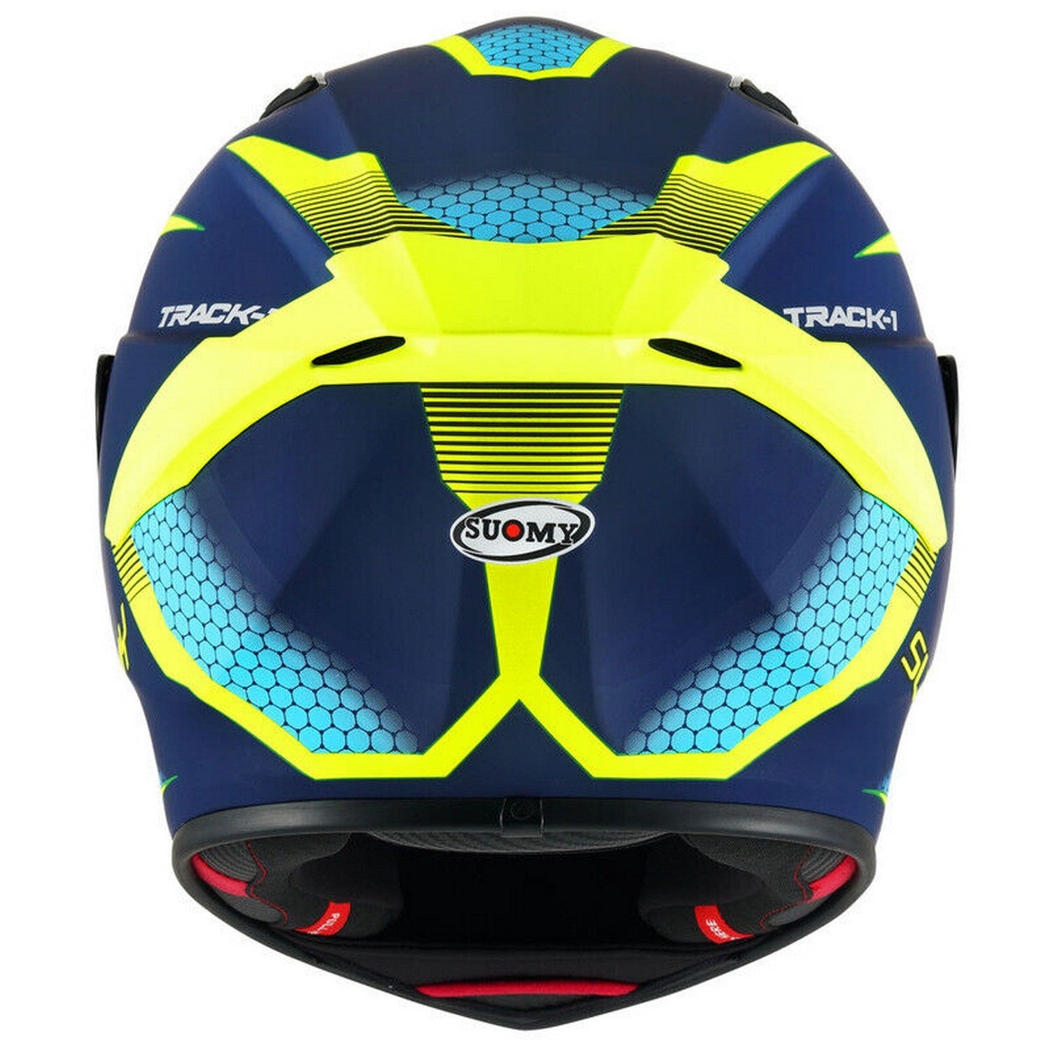 SUOMY-CASCOS TRACK-1 REACTION MATT BLUE/YELLOW